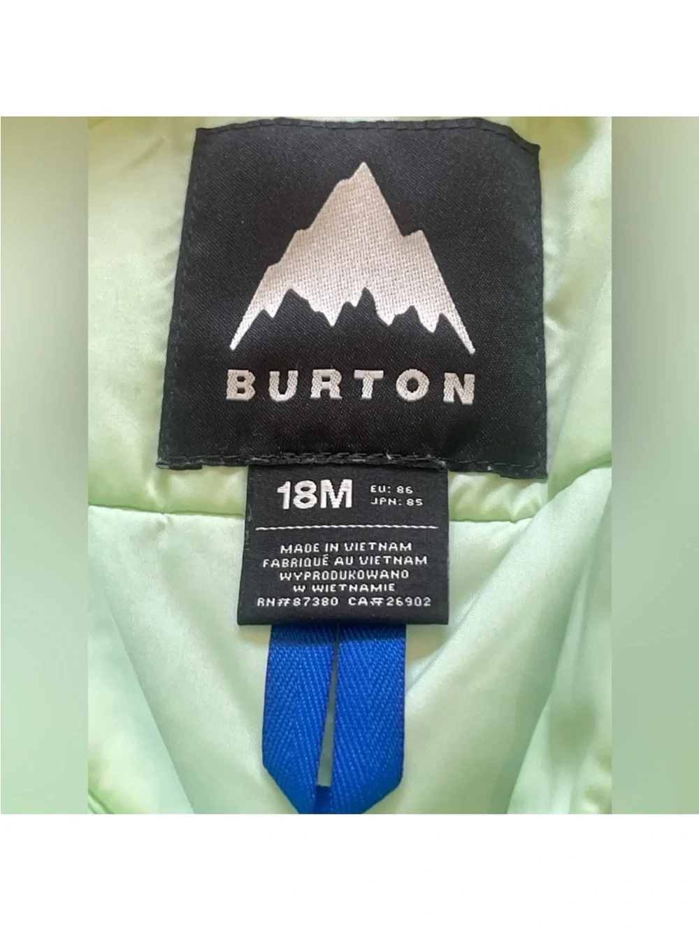 Burton Burton Maven Toddlers Bib Pants Designed for the Snow Size 18 Months